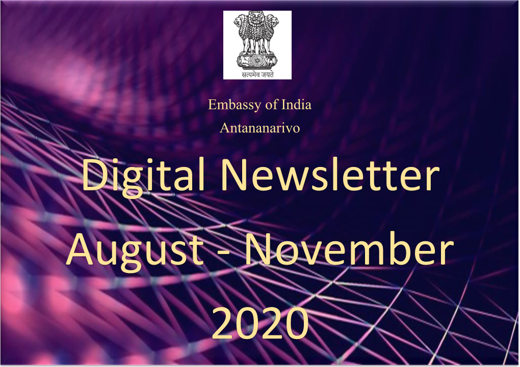 Digital Newsletter (August-November 2020)