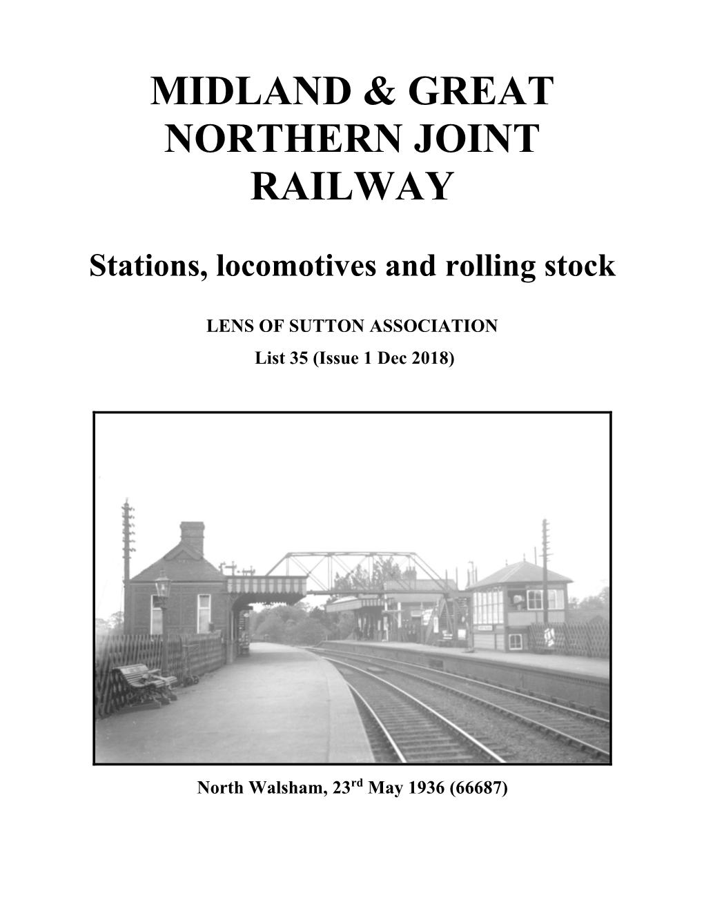 Midland & Great Northern Joint Railway