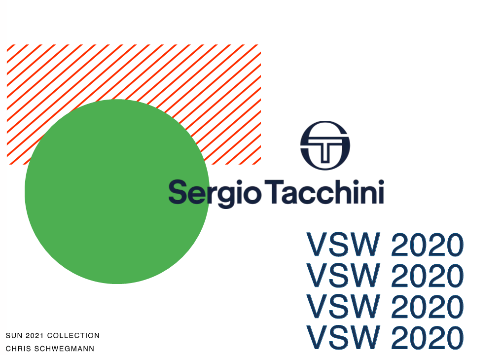 Sergio Tacchini Vsw 2020 Master