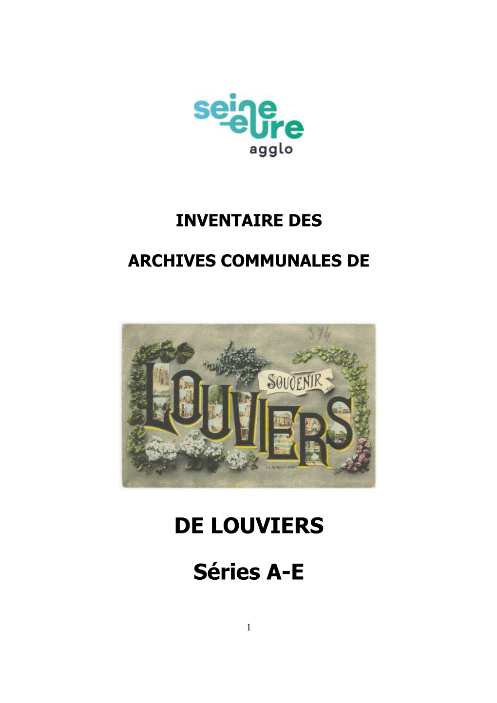 DE LOUVIERS Séries