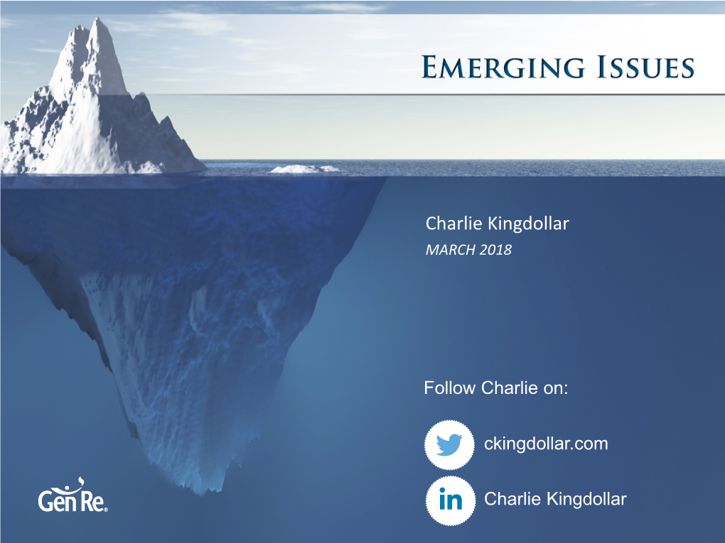 Charlie Kingdollar MARCH 2018