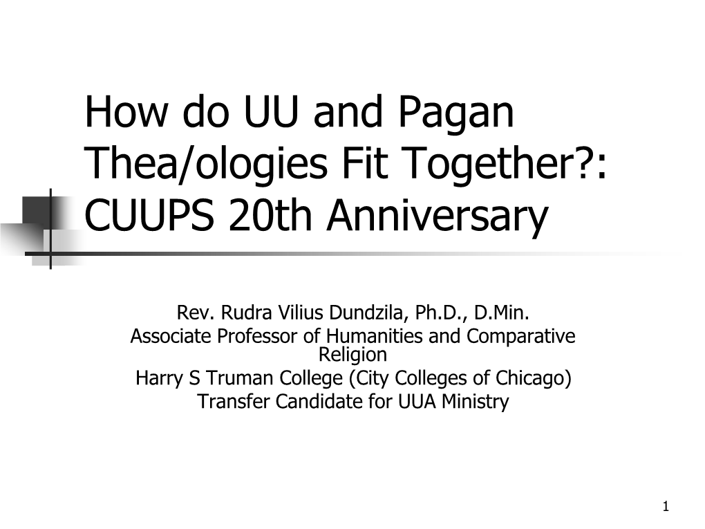 3043 UU Pagan Theology Slides