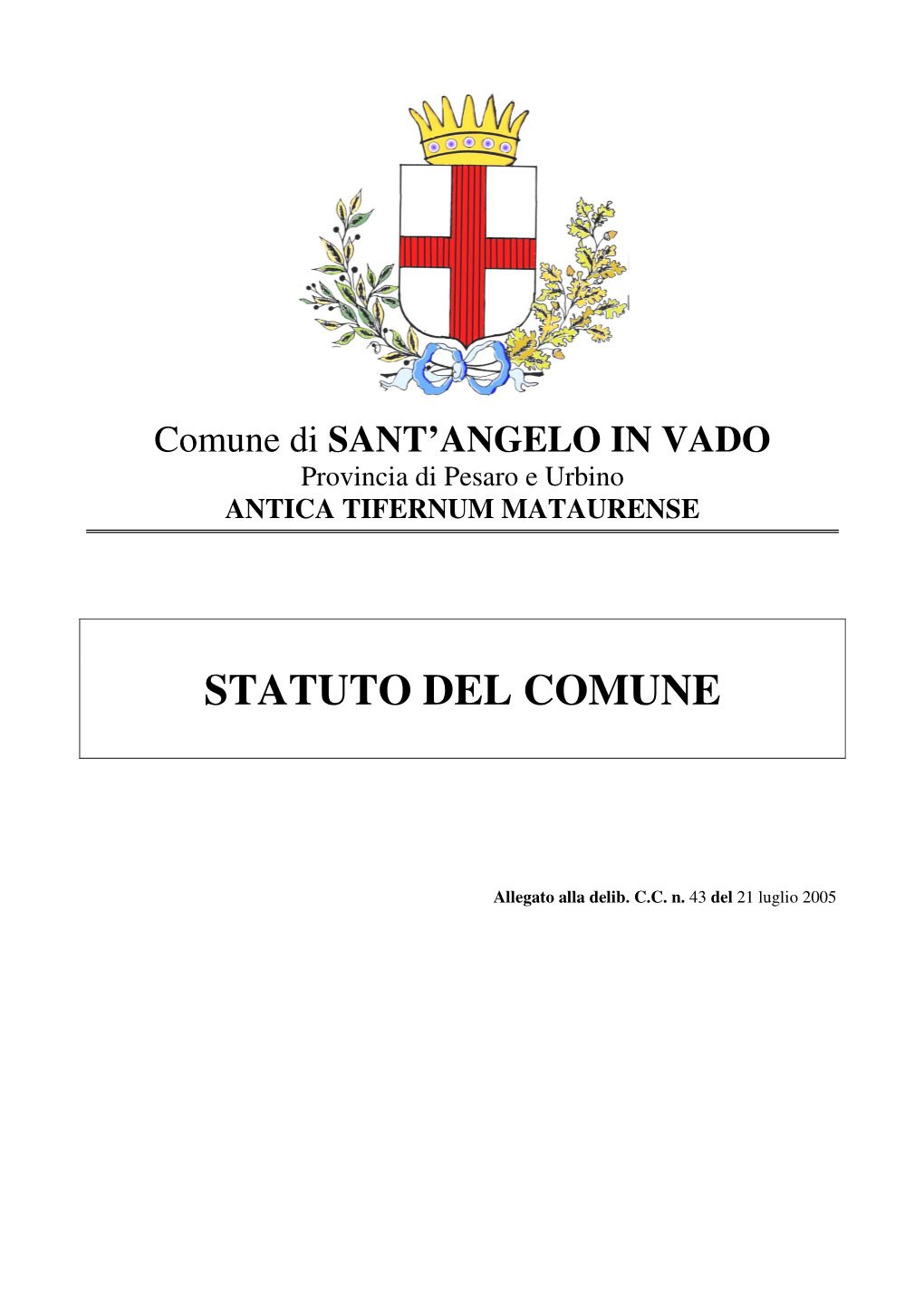 Statuto Del Comune