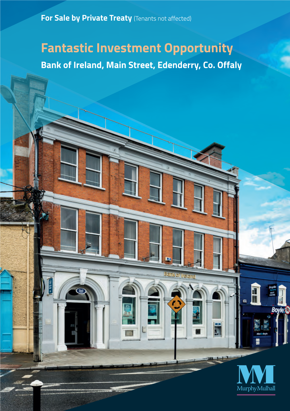 Fantastic Investment Opportunity Bank of Ireland, Main Street, Edenderry, Co
