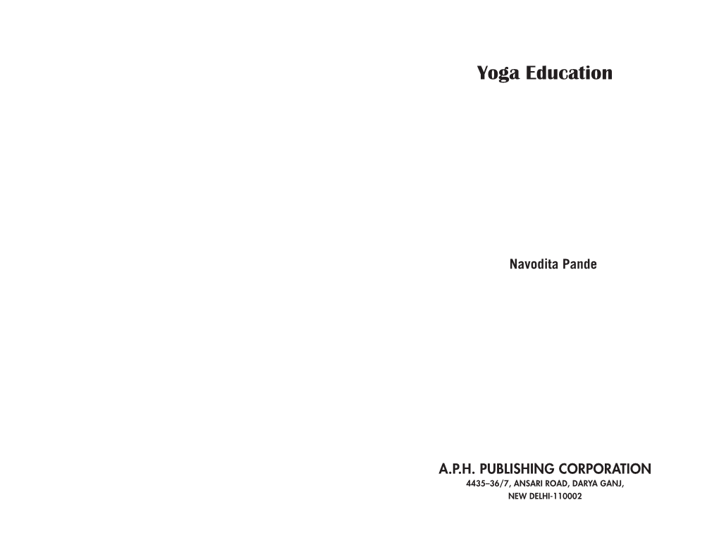 Yoga Education