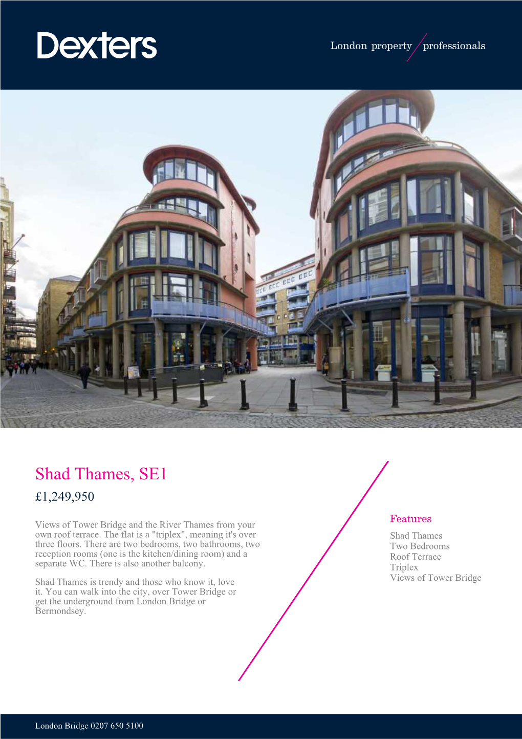 Shad Thames, SE1 £1,249,950