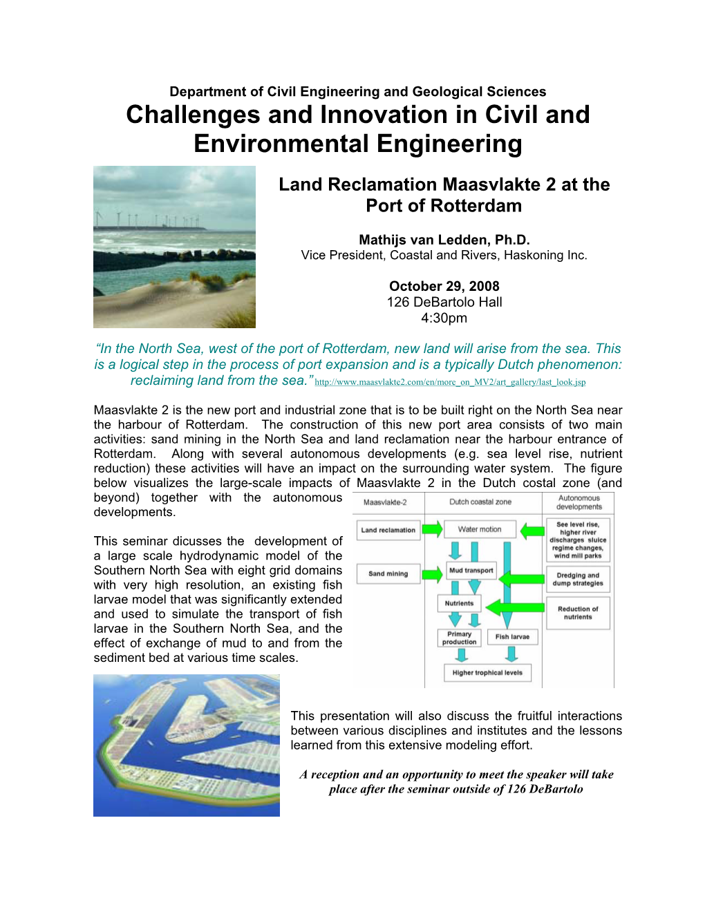 Challenges and Innovation in Civil and Environmental Engineering