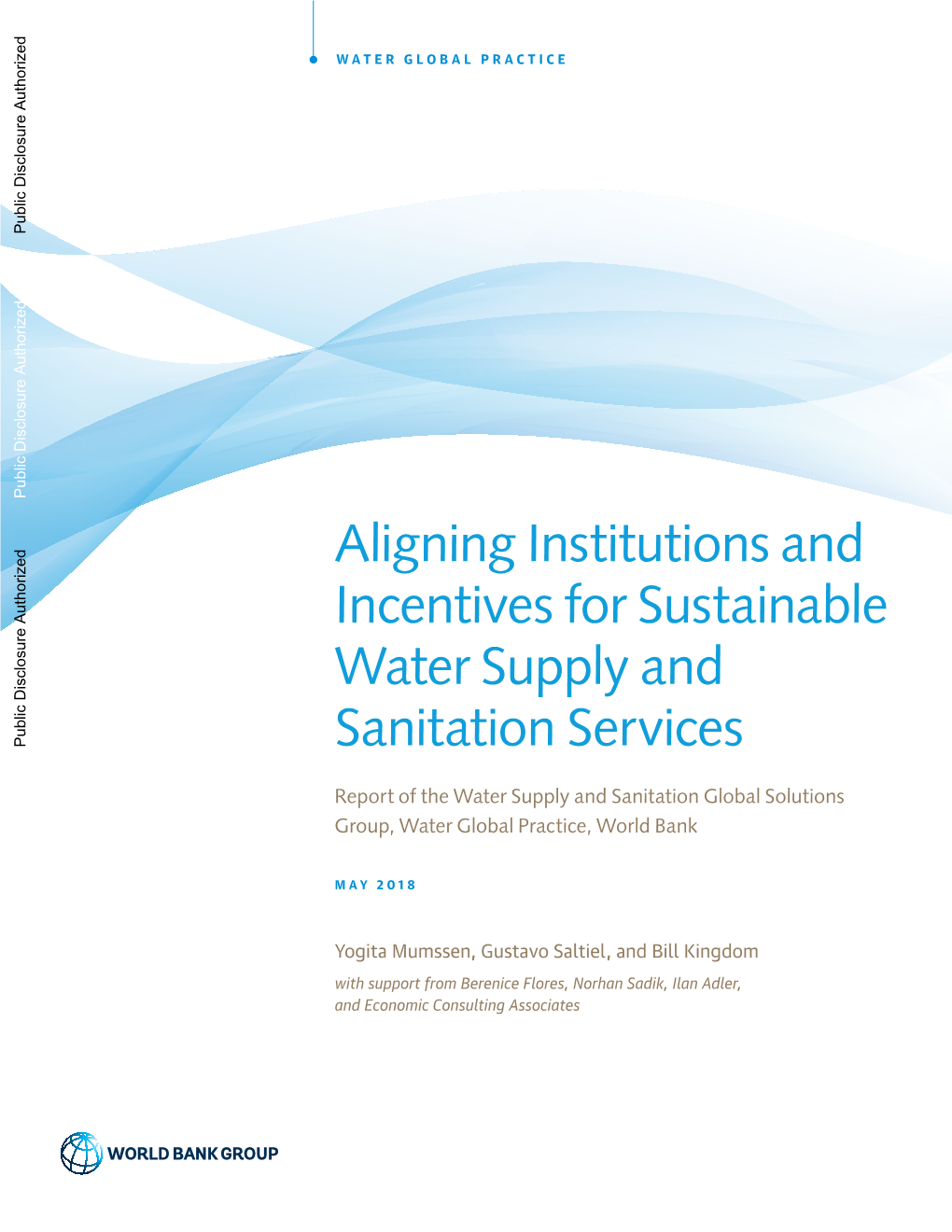 Aligning Institutions and Incentives for Sustainable Water Supply And