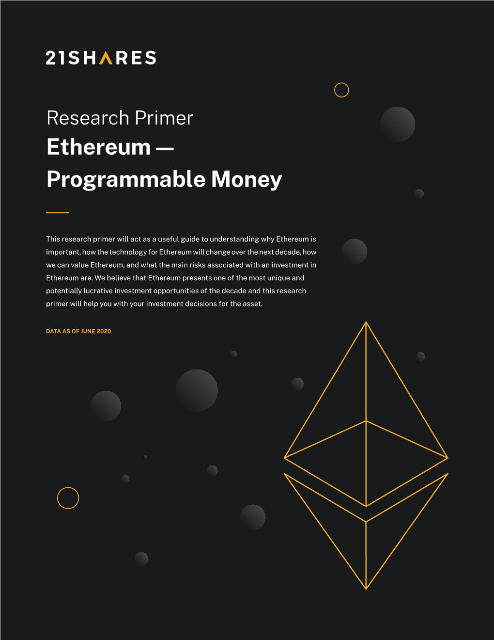 Research Primer Ethereum — Programmable Money