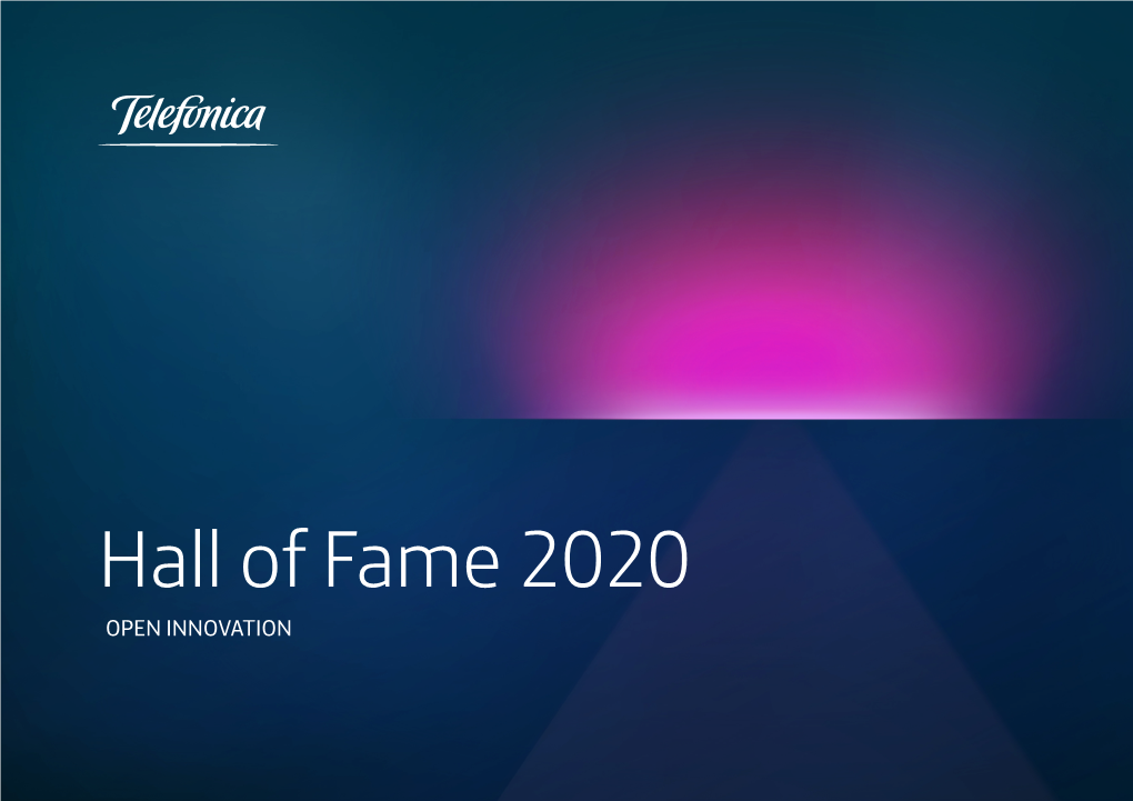 Hall of Fame 2020 OPEN INNOVATION