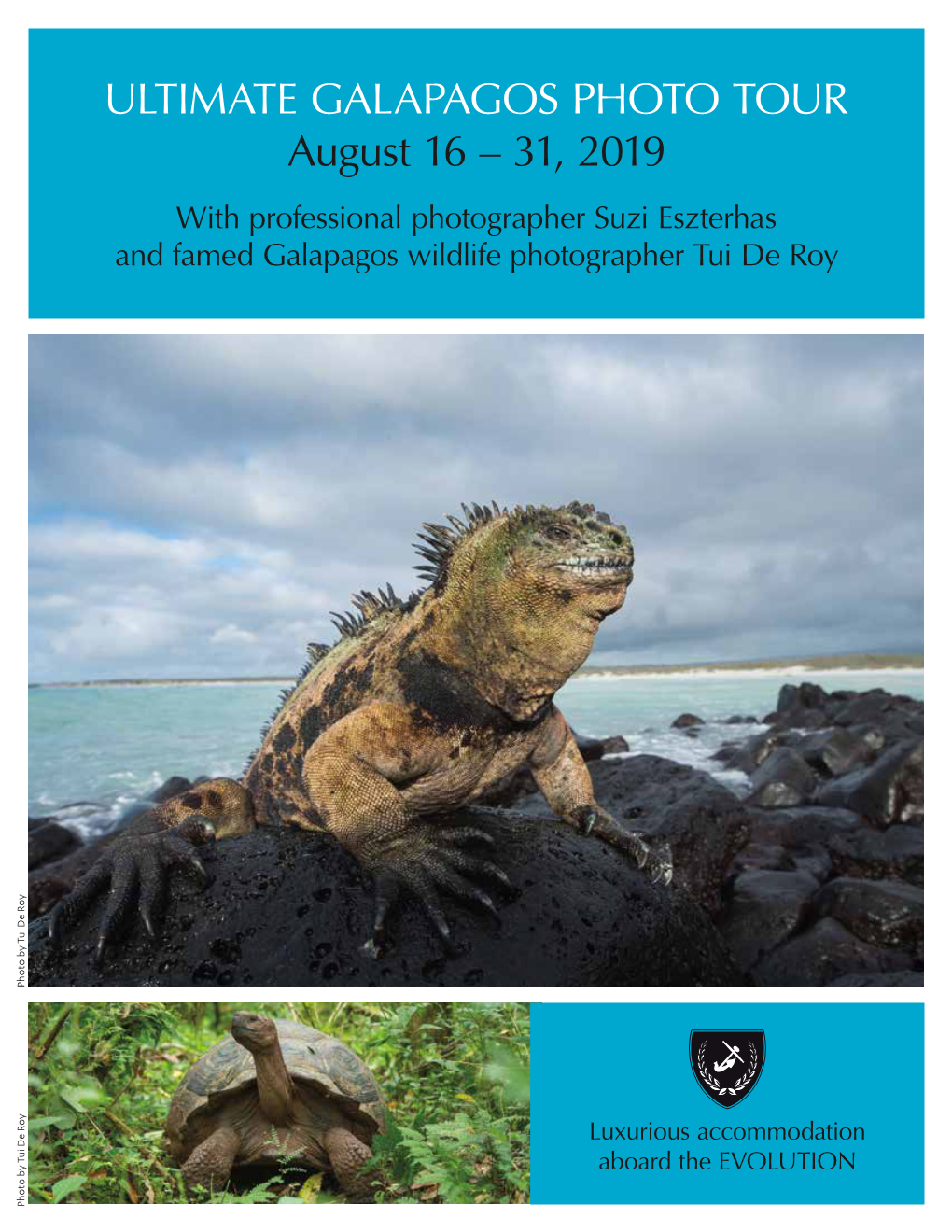 ULTIMATE GALAPAGOS PHOTO TOUR August 16 – 31, 2019