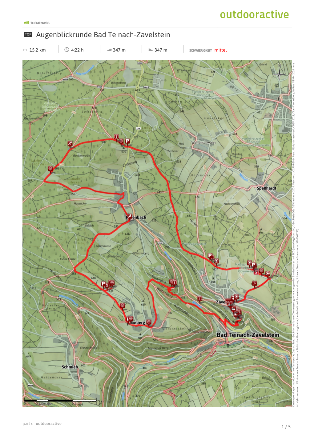 Augenblickrunde Bad Teinach-Zavelstein