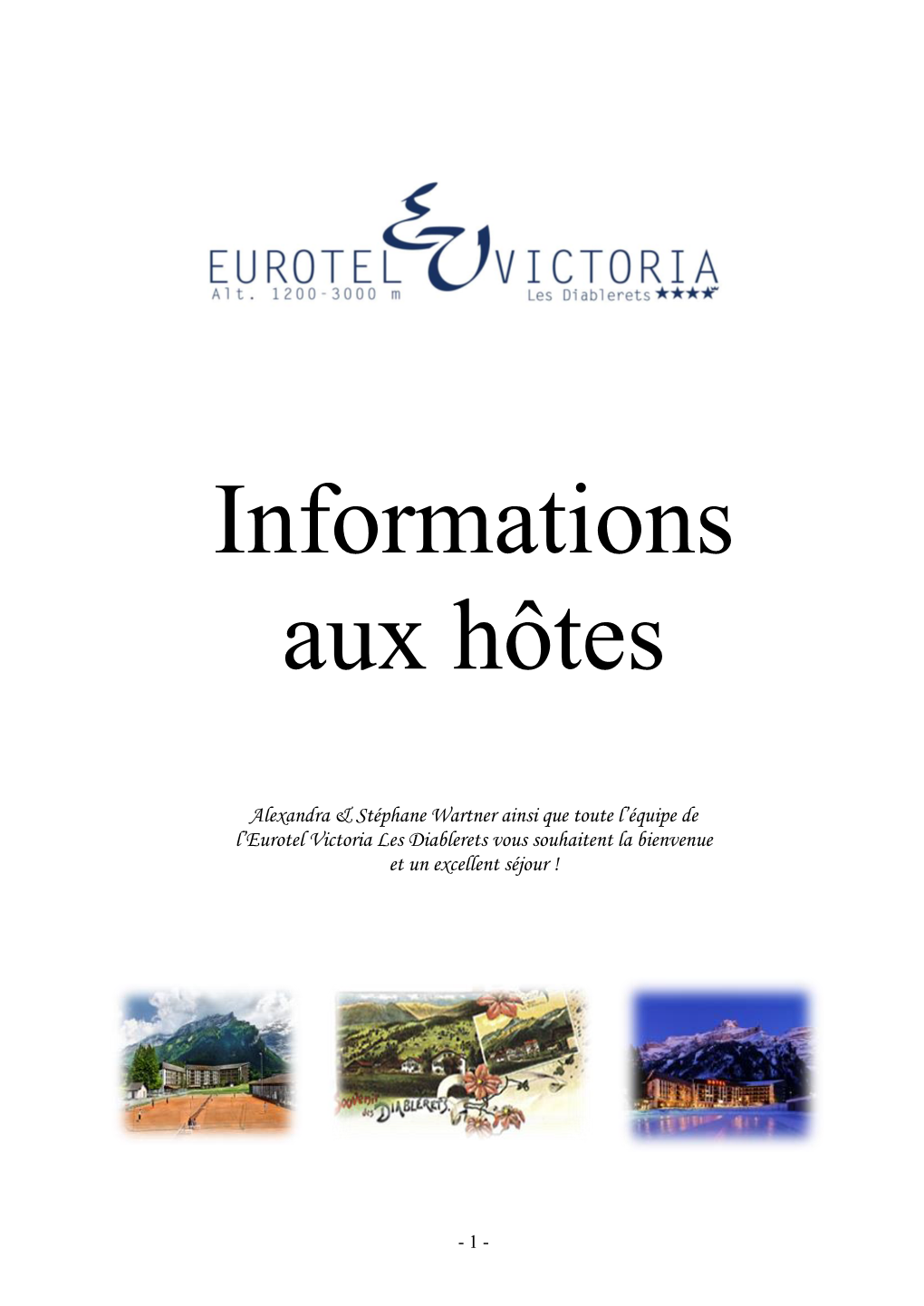 Informations Aux Hôtes