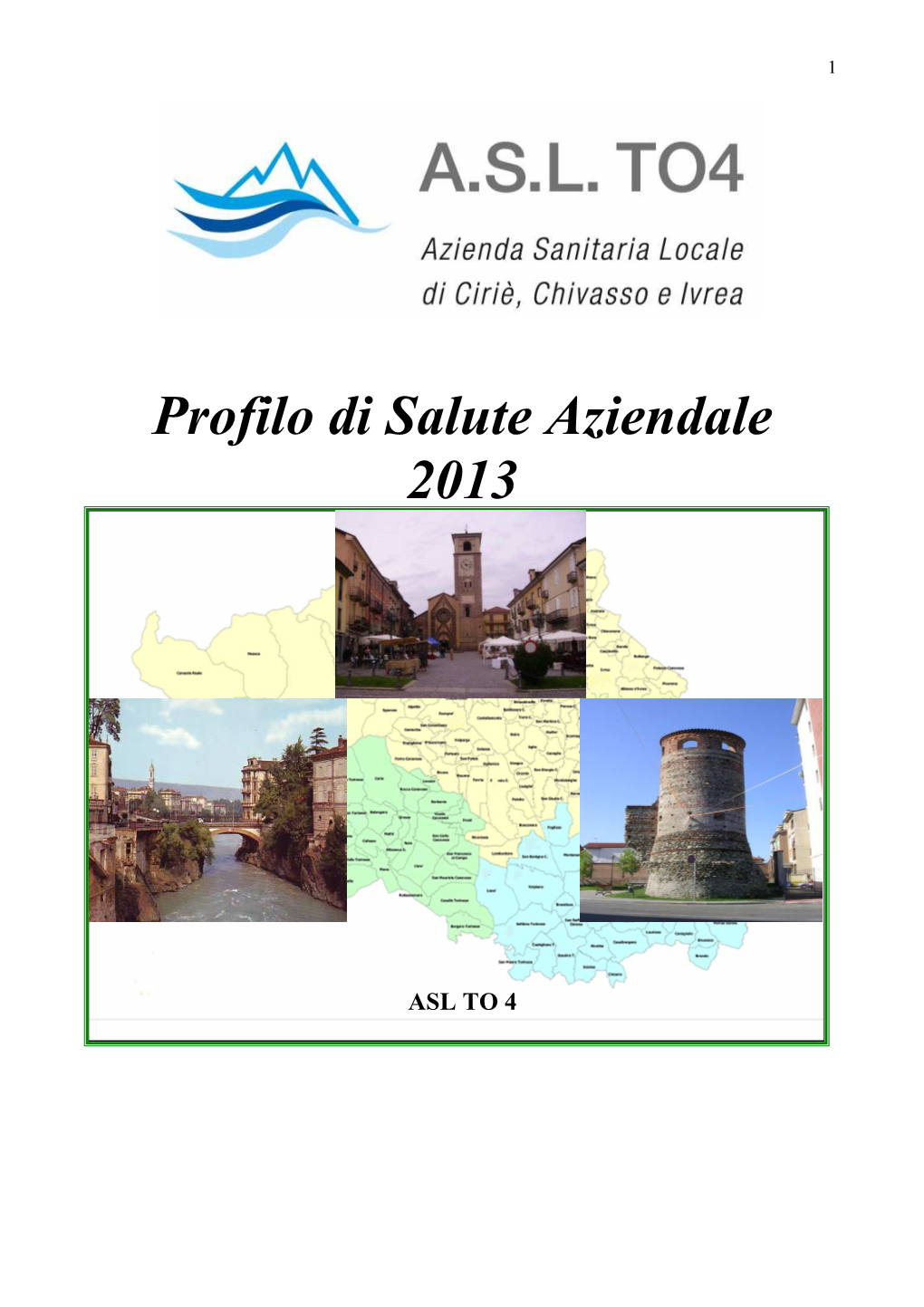 Relazione Sullo Stato Di Salute Popolazione ASL