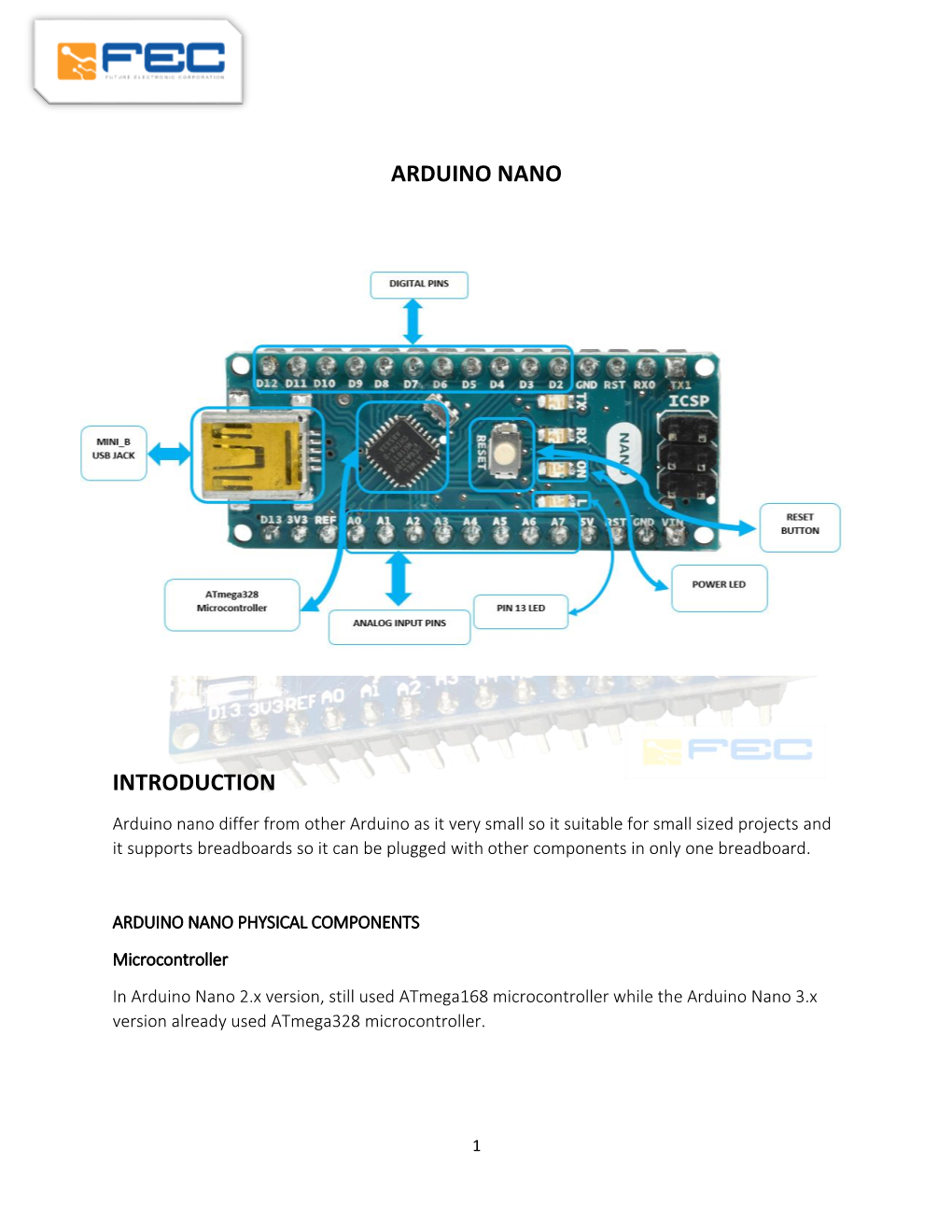 Arduino Nano Introduction