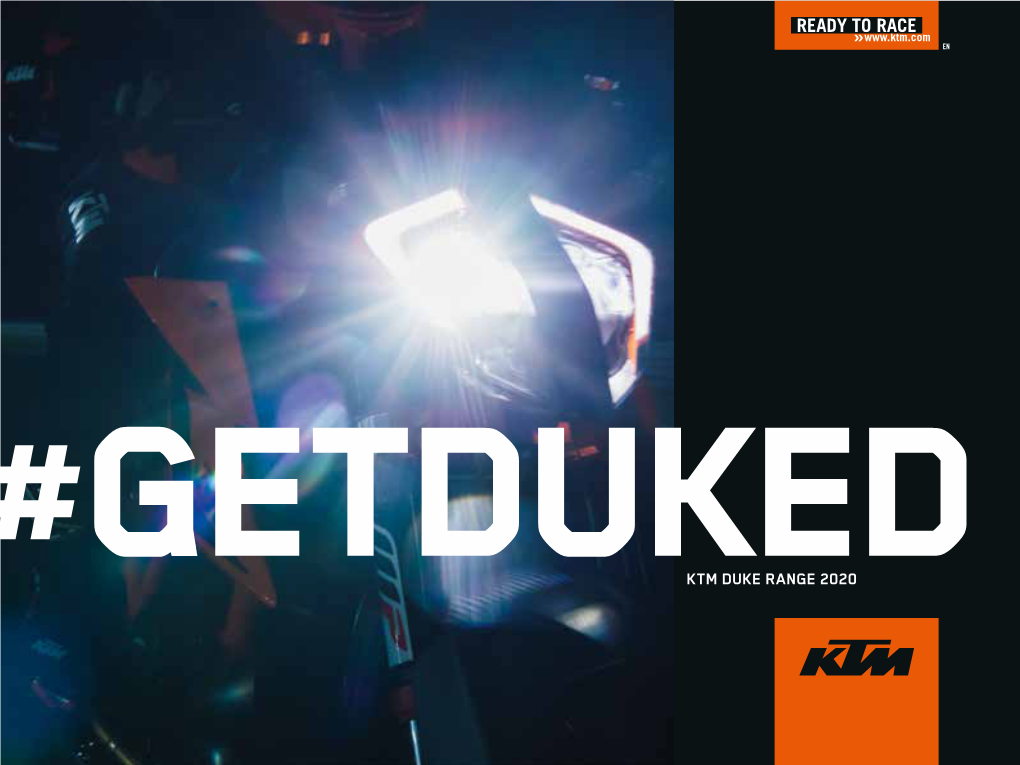 Ktm Duke Range 2020 Range Duke Ktm En