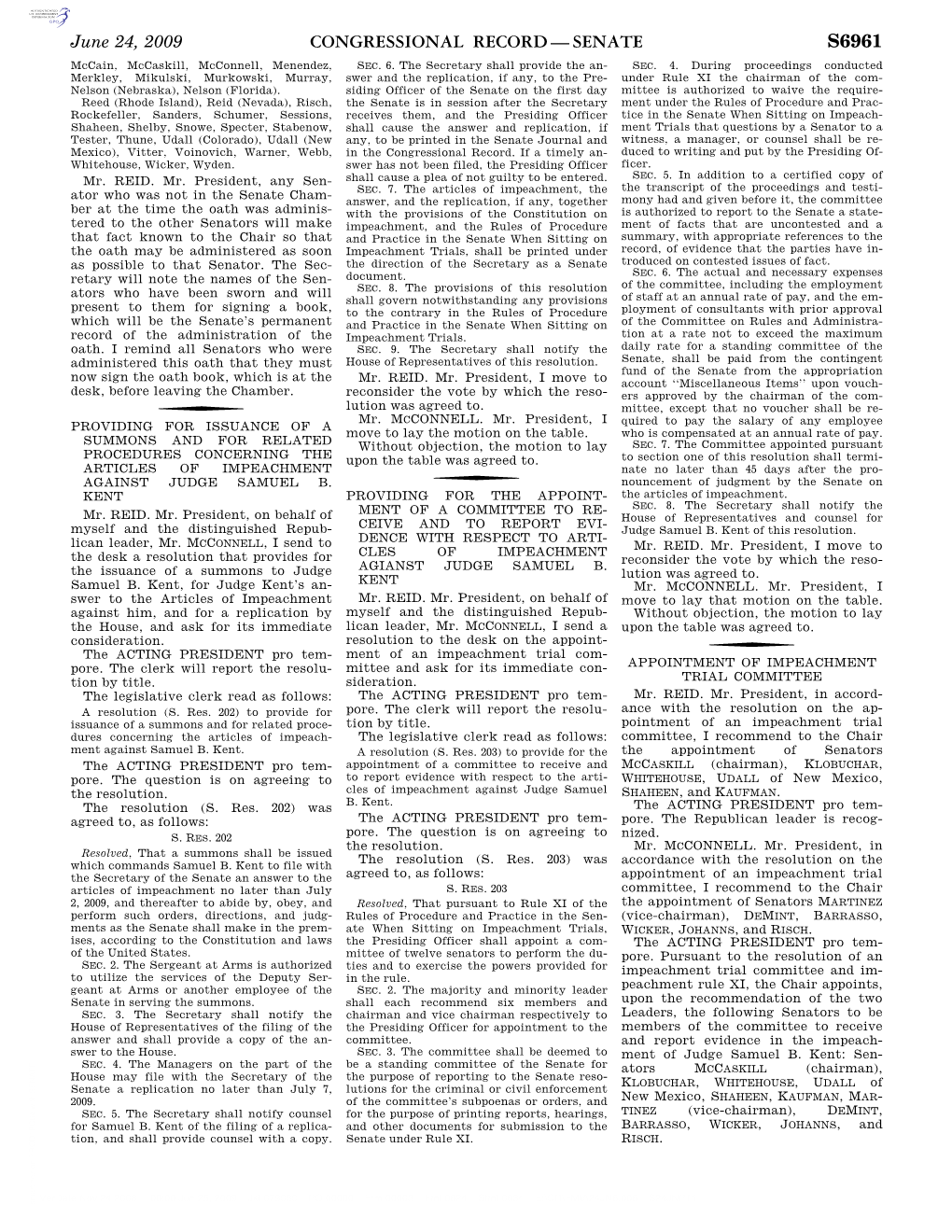 Congressional Record—Senate S6961