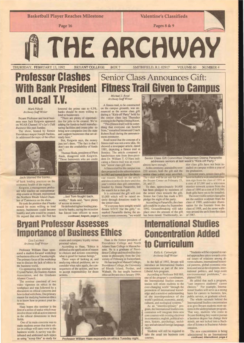 V. 60, No. 4, February 13, 1992