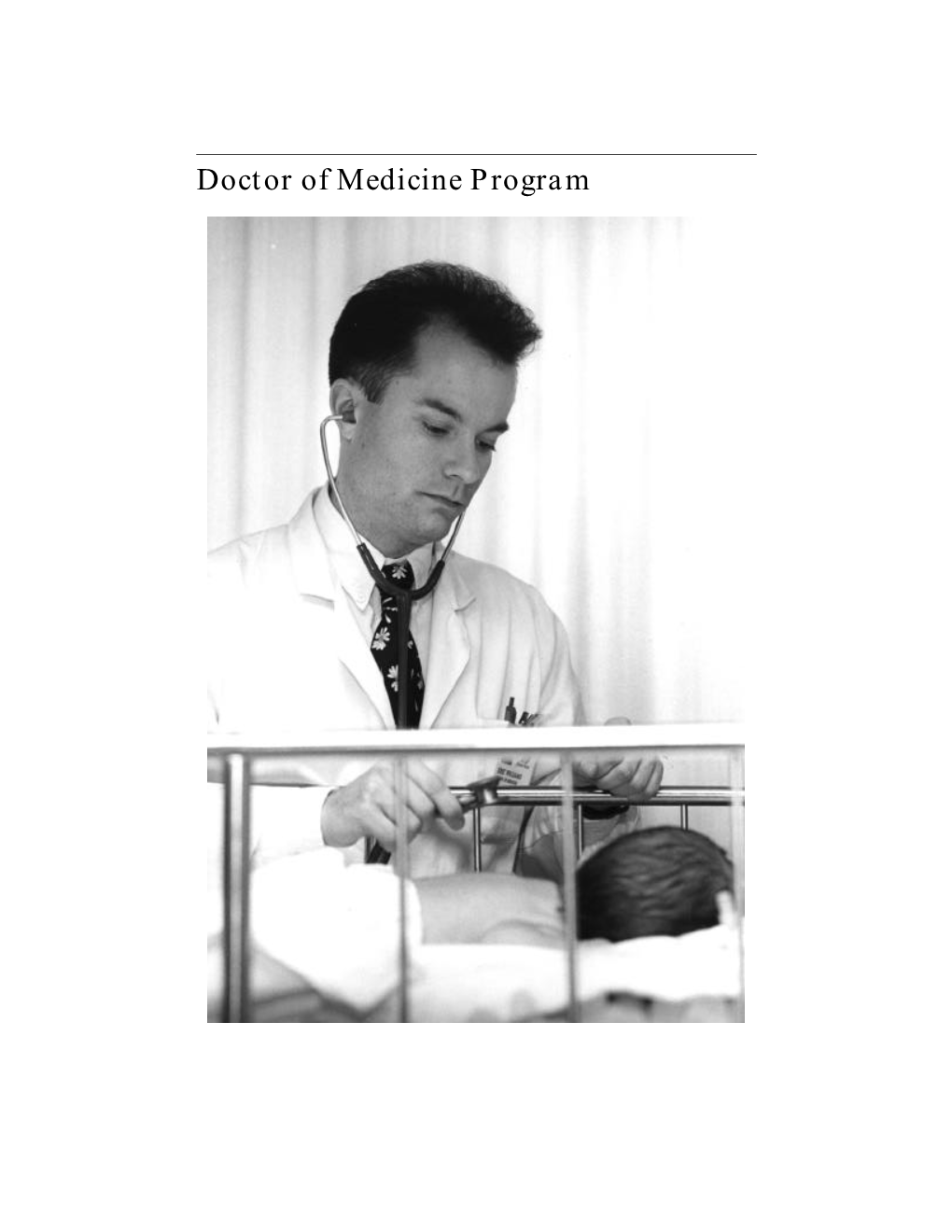 Doctor of Medicine Program