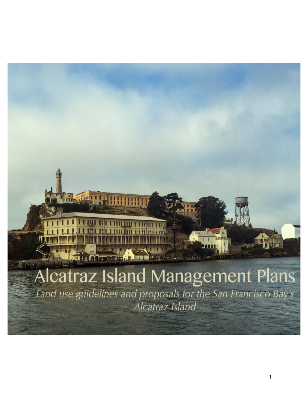 Alcatraz Site Management Plan