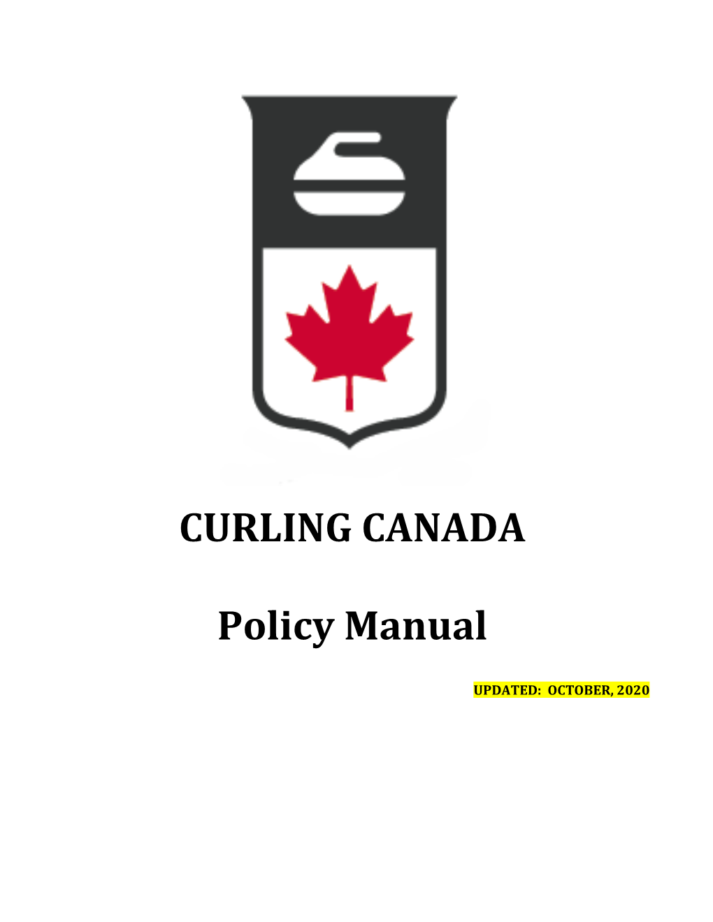 POLICY MANUAL English