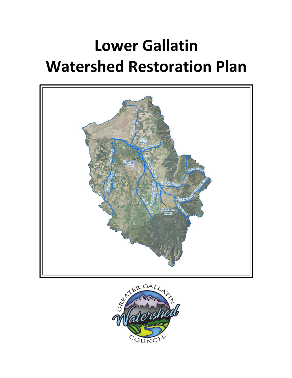 Lower Gallatin Watershed Restoration Plan