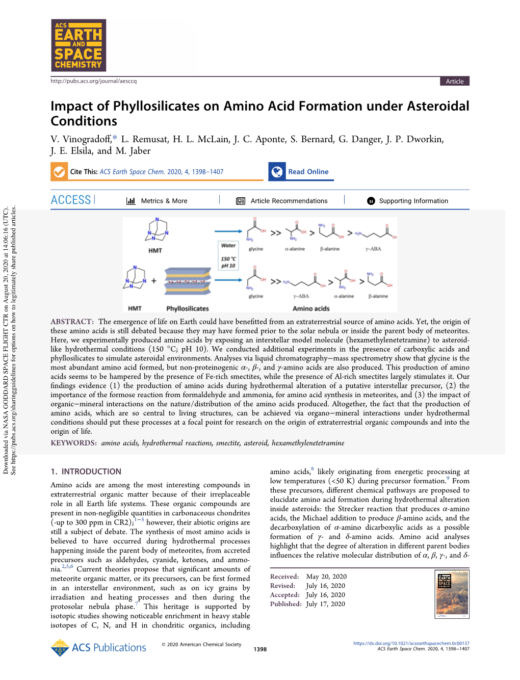 Impact of Phyllosilicates on Amino Acid Formation Under Asteroidal Conditions V