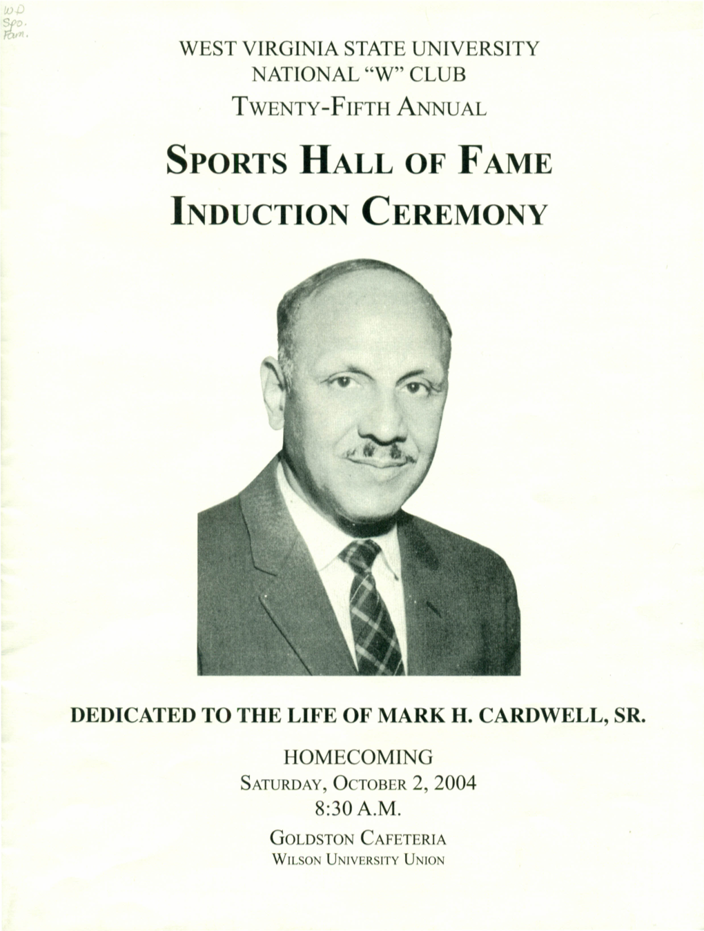 Sports Hall of Fame Induction Ceremony