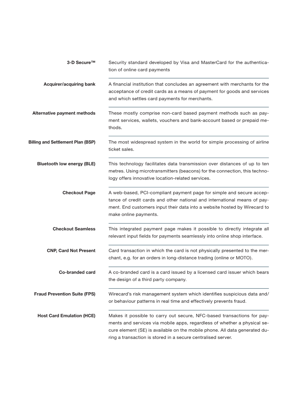 Tion of Online Card Payments a Financial Institution That