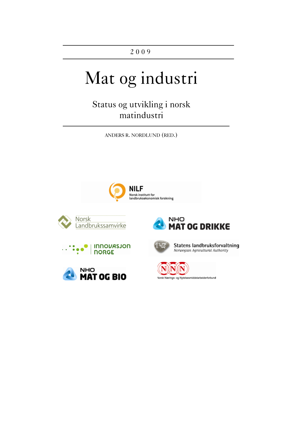 Mat Og Industri