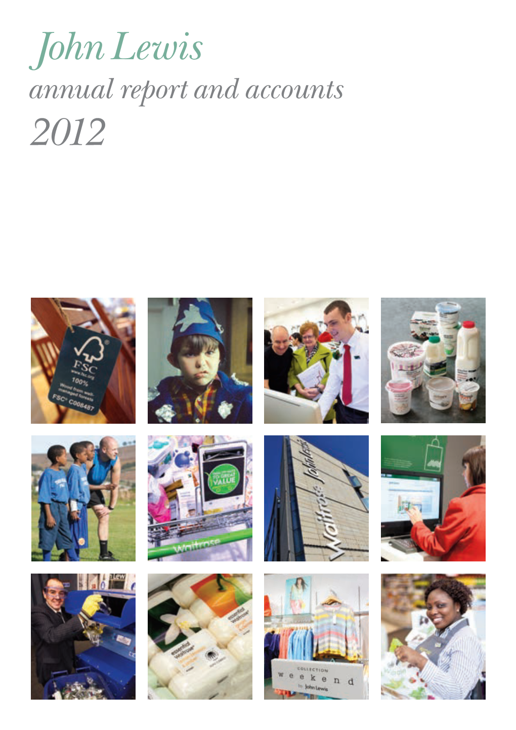 John Lewis Annual Report and Accounts 2012