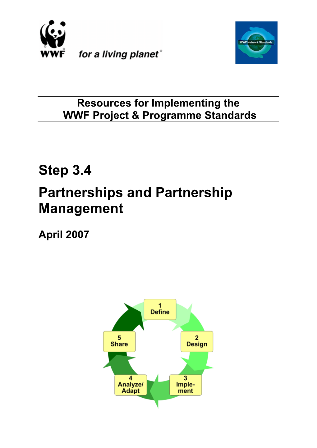 Step 3.4 Partnerships and Partnership Management