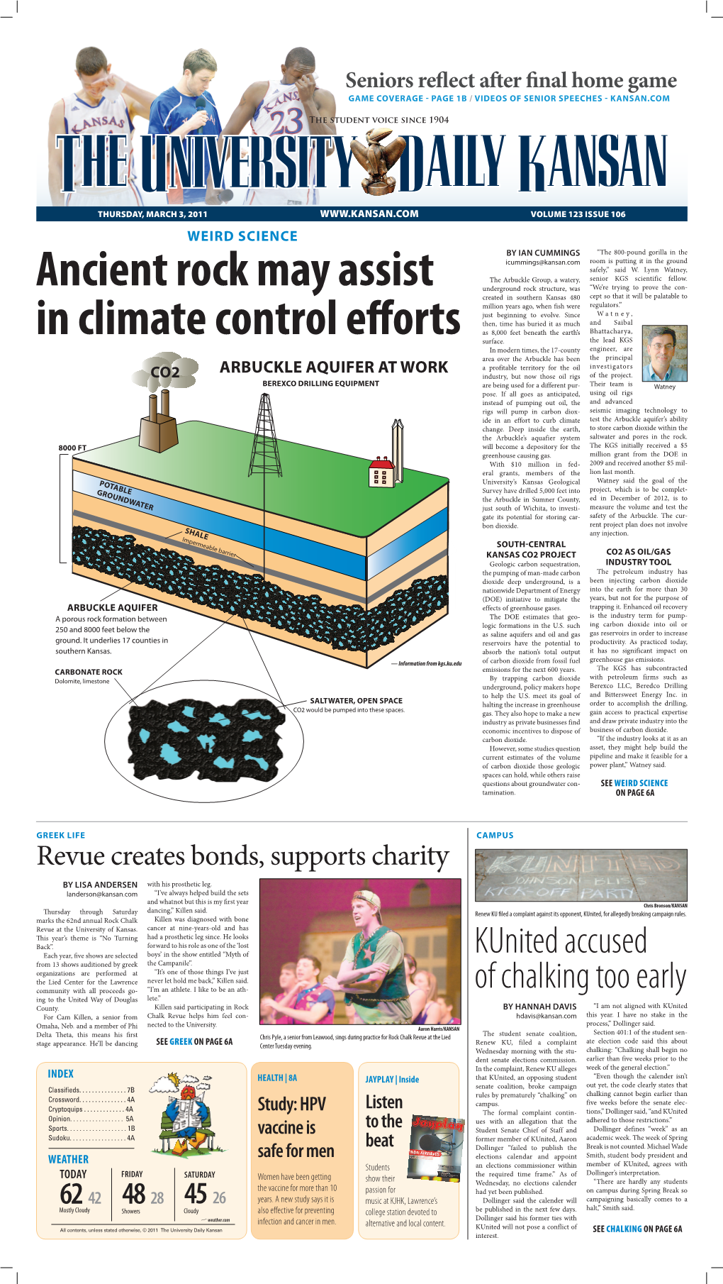 Ancient Rock May Assist in Climate Control Efiorts