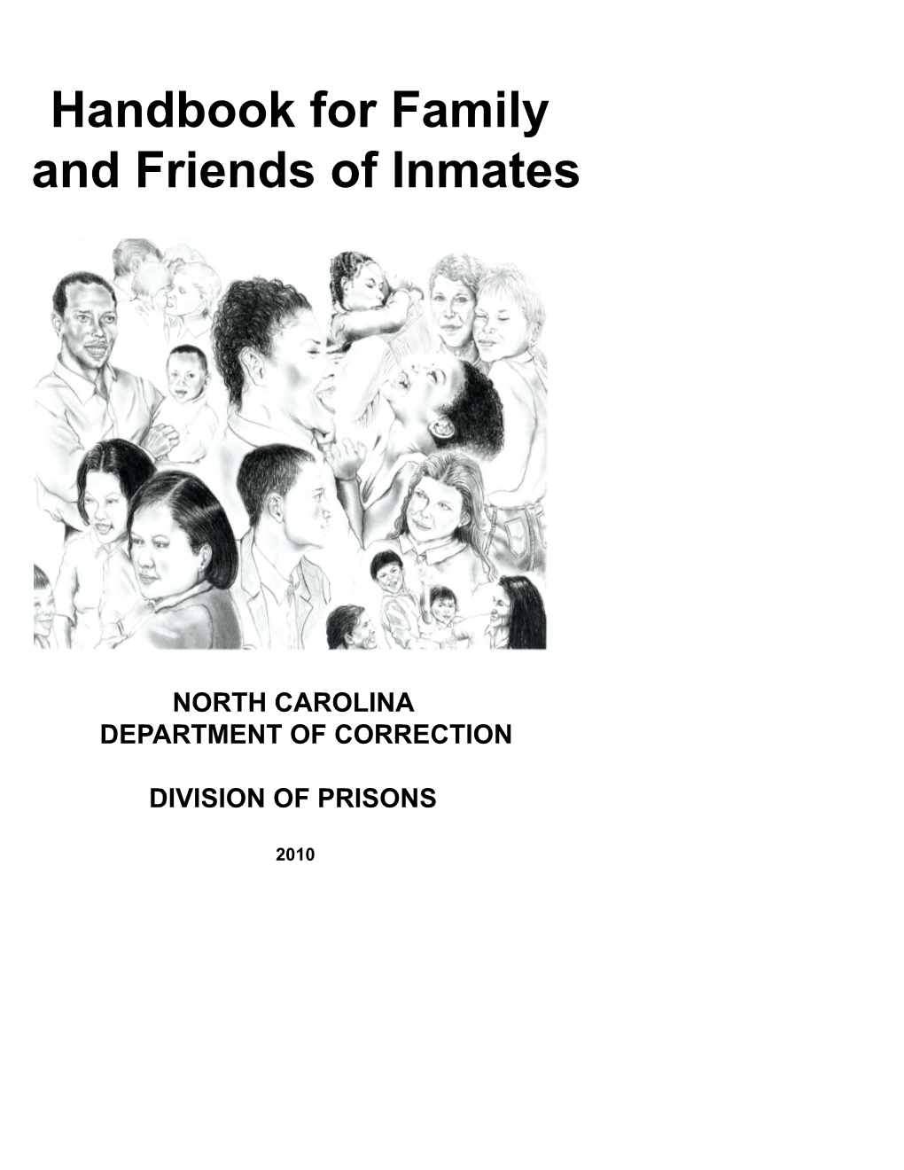 Handbook for Family and Friends of Inmates