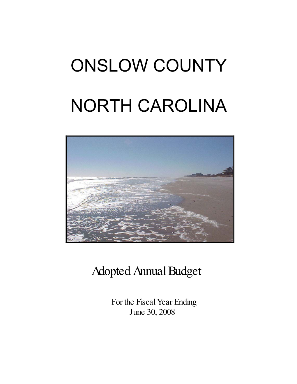 Onslow County North Carolina