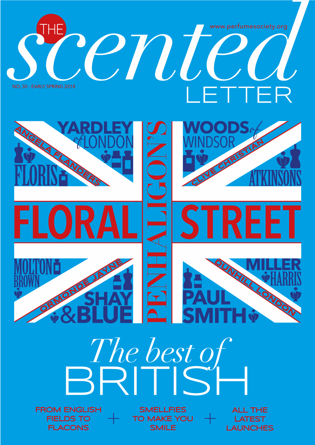 The Best of British from ENGLISH SMELLFIES All the FIELDS to to MAKE YOU LATEST FLACONS + SMILE + LAUNCHES