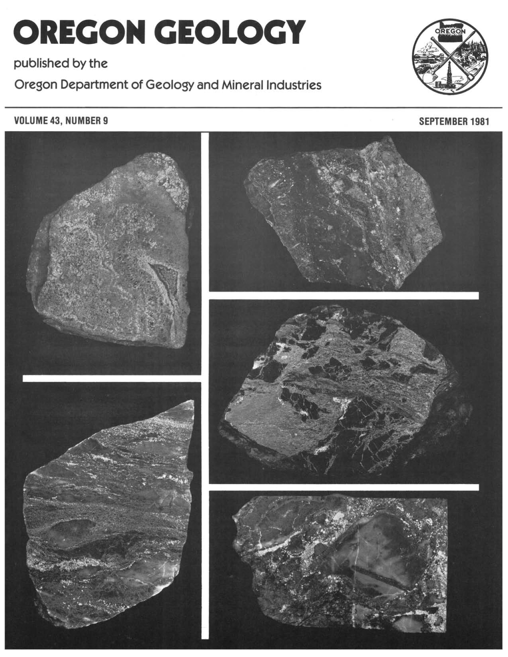 Ore Bin / Oregon Geology Magazine / Journal