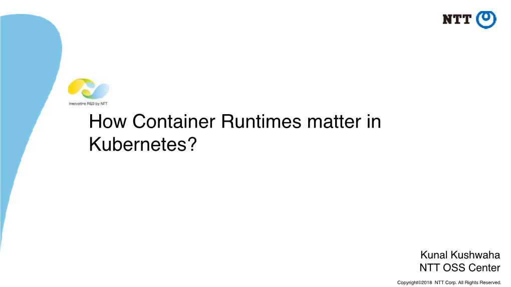 How Container Runtimes Matter in Kubernetes?