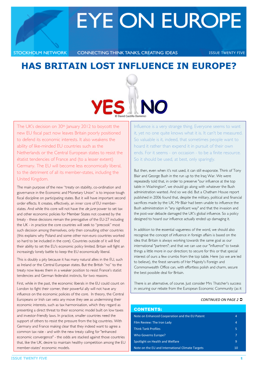 Has Britain Lost Influence in Europe?