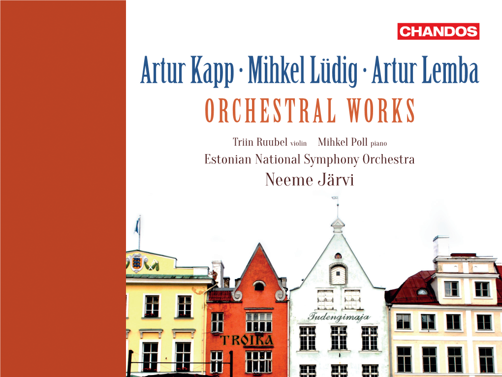 Artur Kapp •Mihkel Lüdig •Artur Lemba