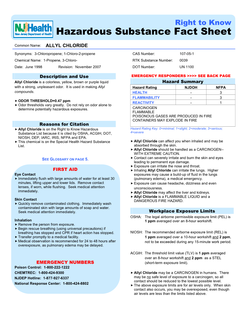 Allyl Chloride