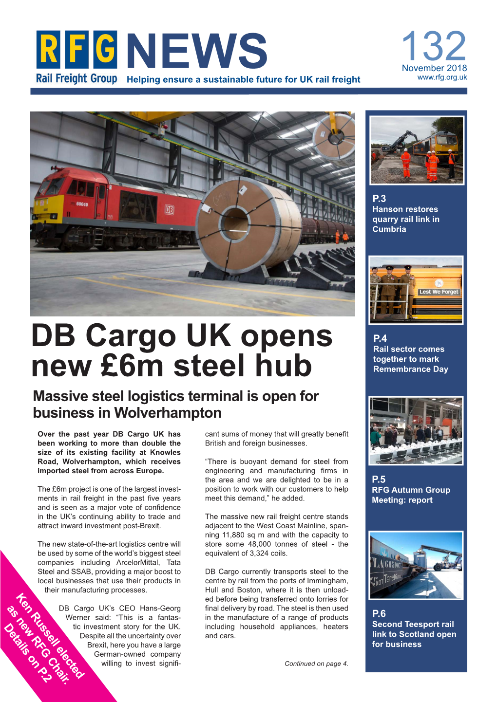 DB Cargo UK Opens New £6M Steel