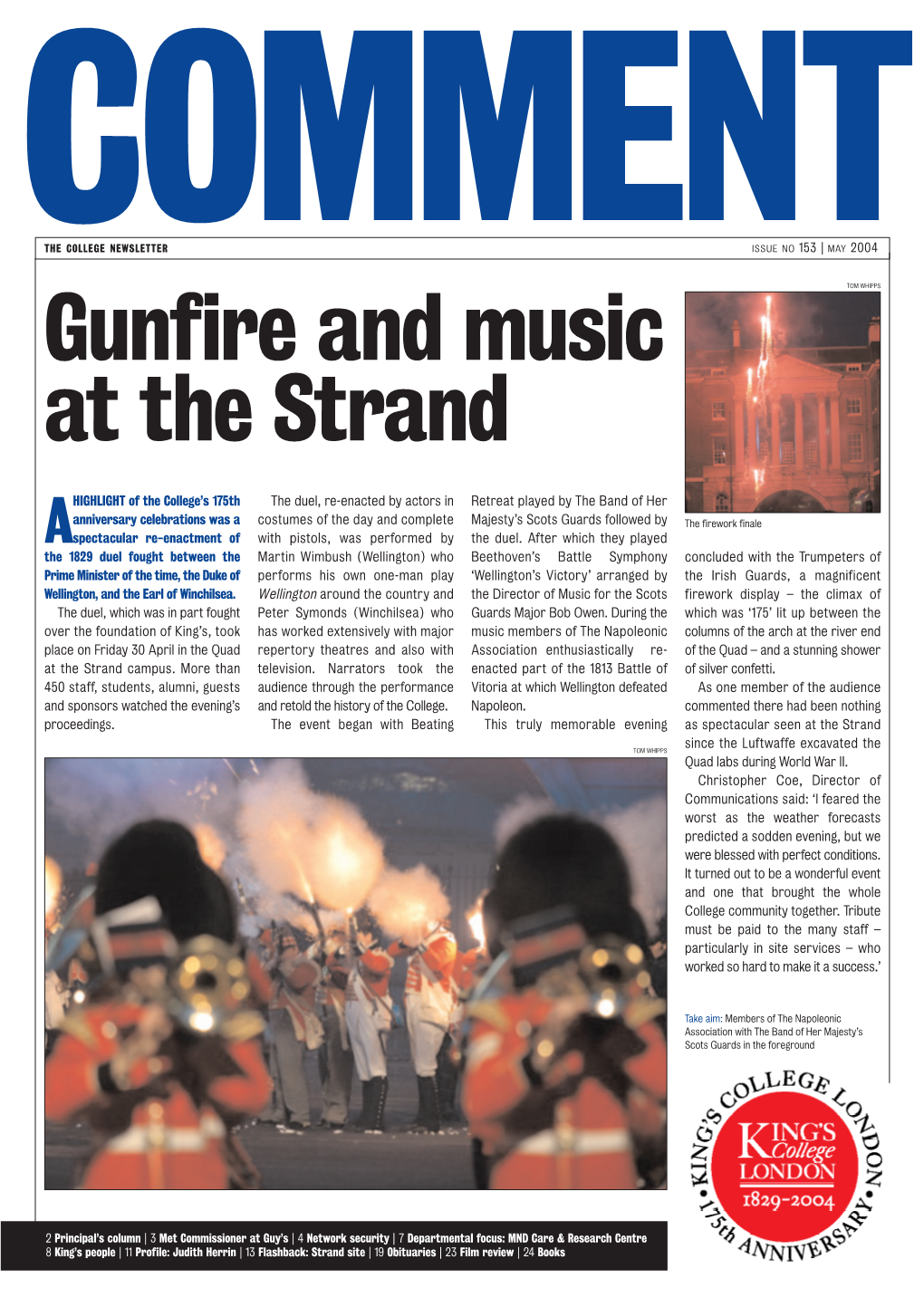 Gunfire and Music at the Strand