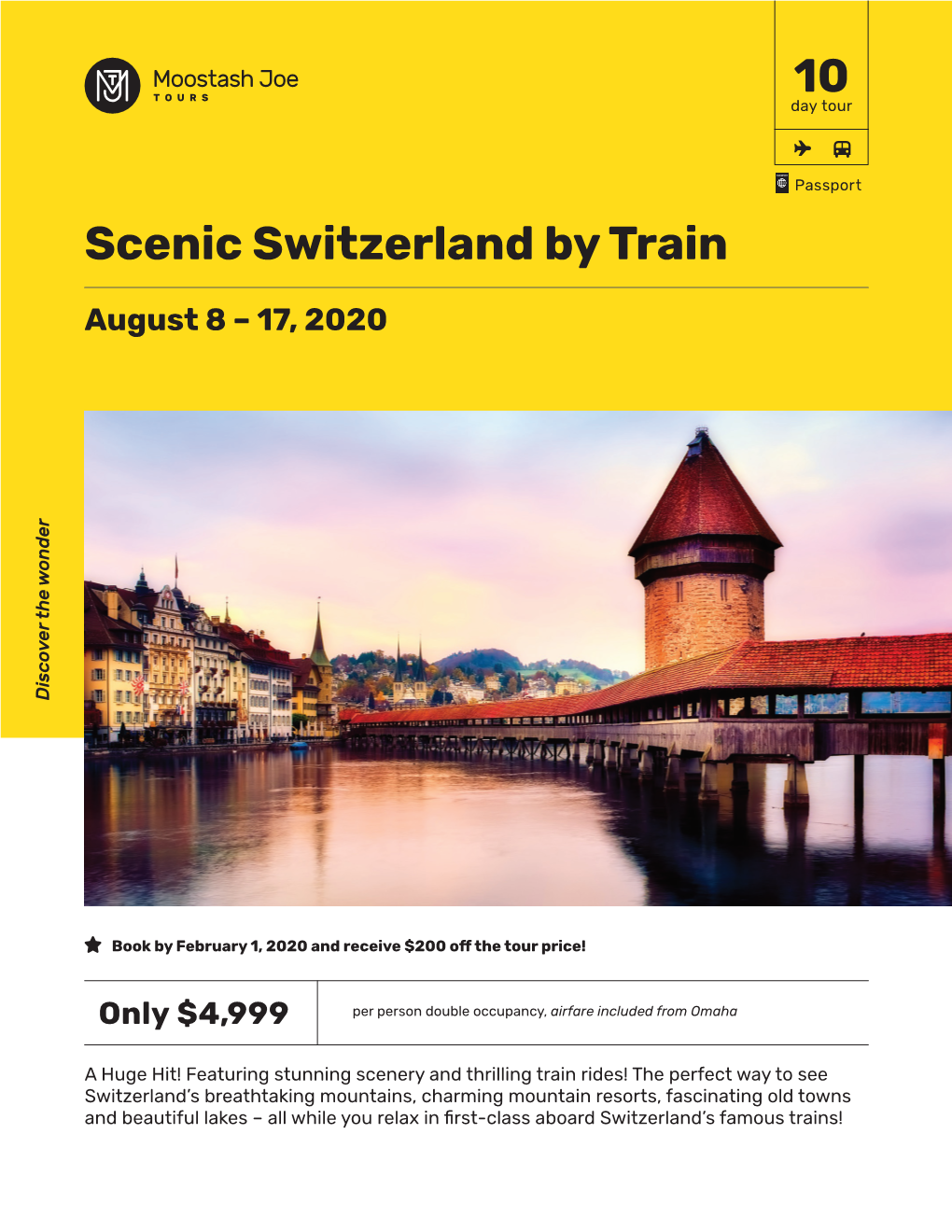 10 Scenic Switzerland by Train