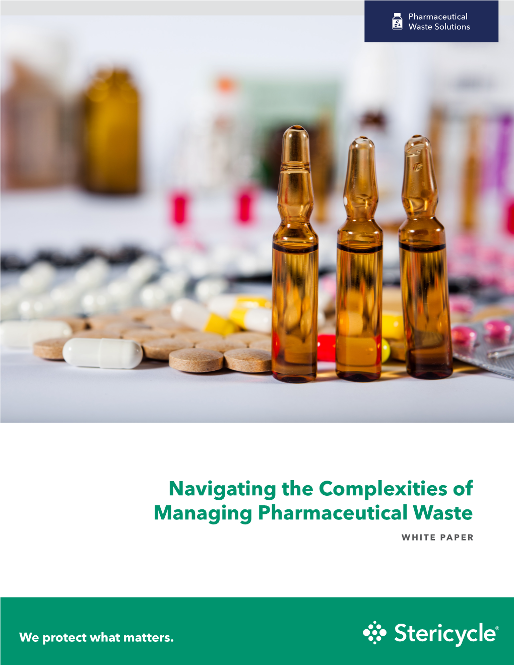 Navigating the Complexities of Managing Pharmaceutical Waste