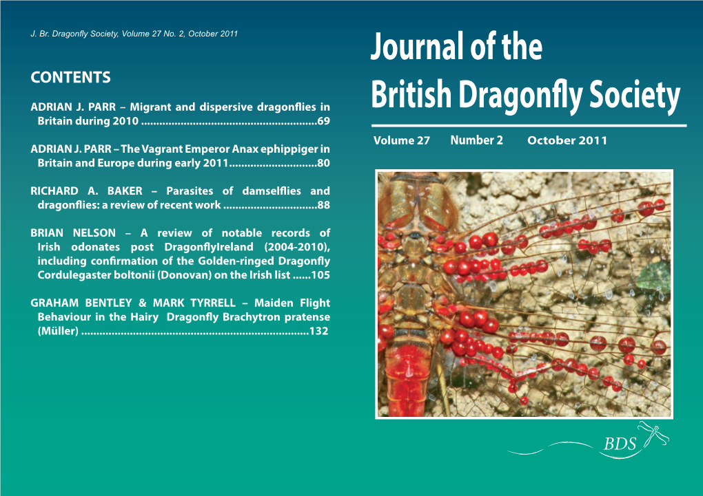 Journal Vol 27 No 2, October 2011