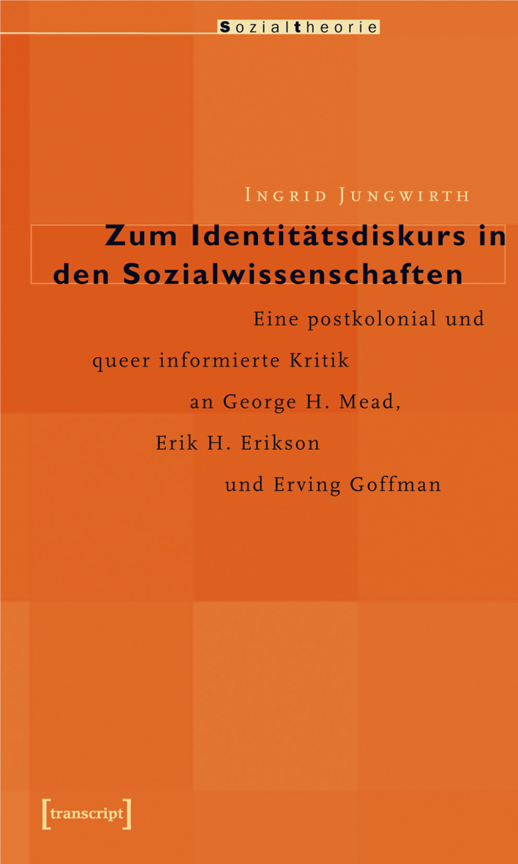 Zum Identitätsdiskurs in Den Sozialwissenschaften