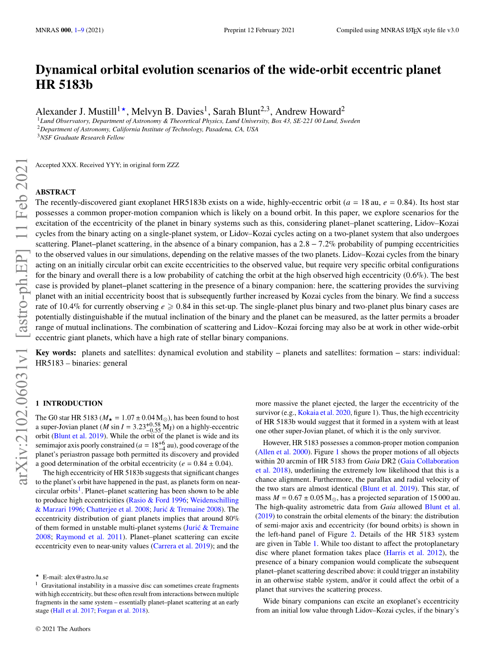 Dynamical Orbital Evolution Scenarios of the Wide-Orbit Eccentric Planet HR 5183B