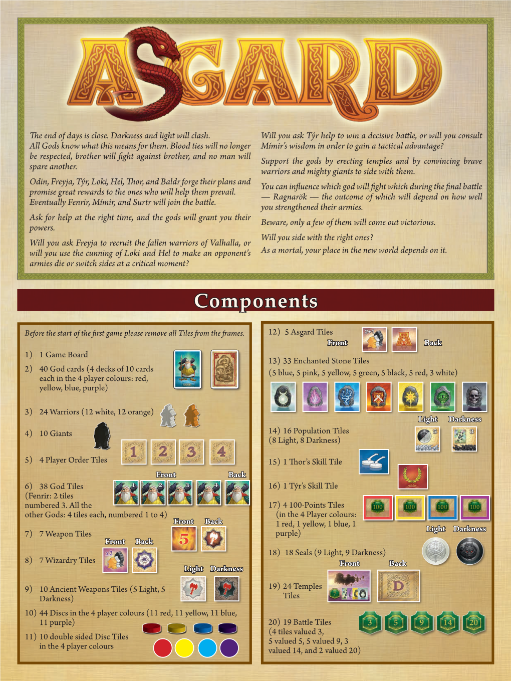 Asgard Rulebook