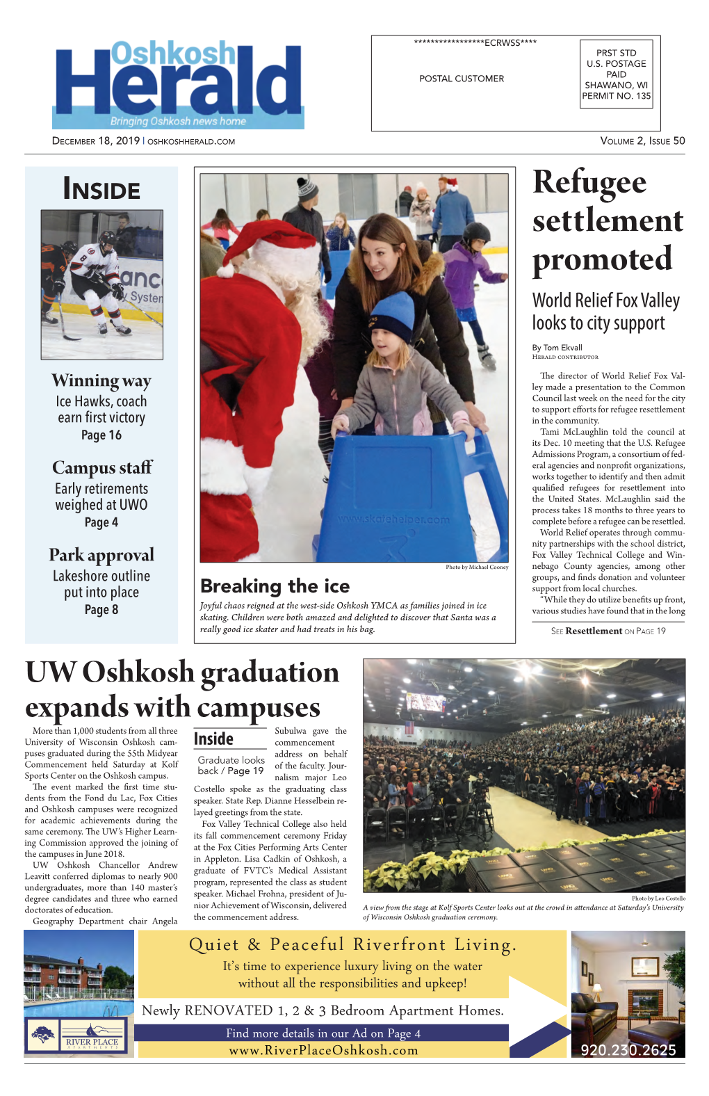 December 18, 2019 Oshkosh Herald